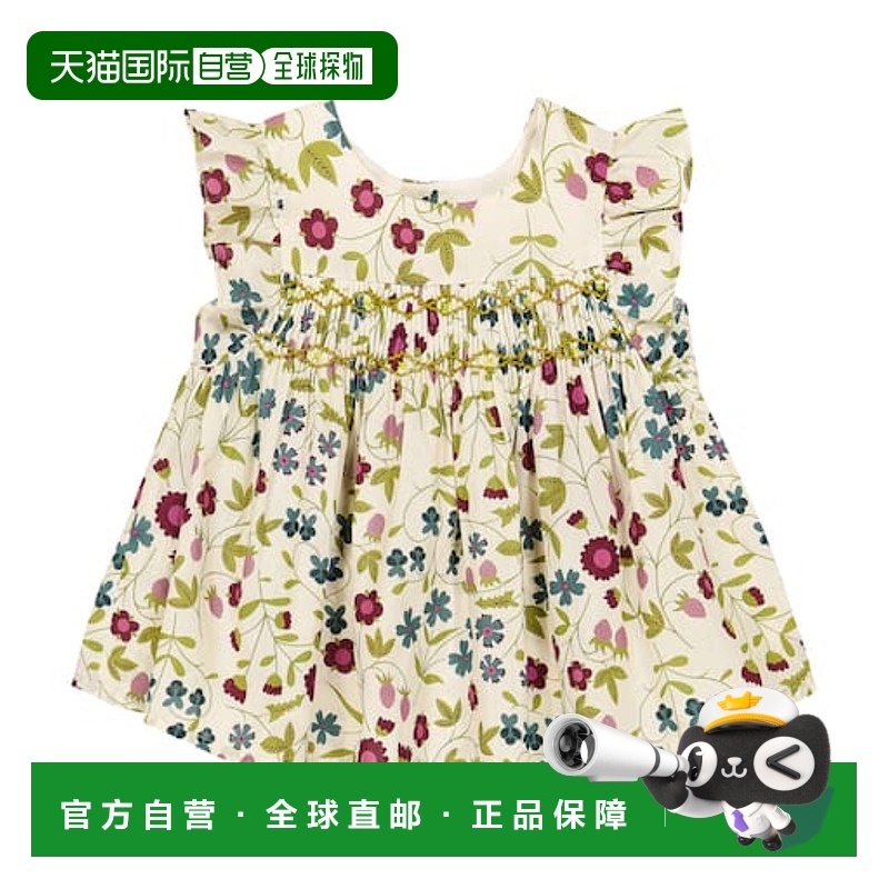 1h可退 潮奢 Bonpoint 婴儿 Naomie 花朵棉质连衣裙童装