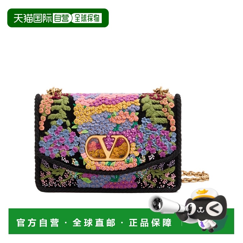 1h可退 VALENTINO 女士斜挎包 WB0R16TGXN96 AW2025 花色 Vain 刺