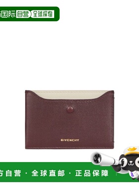 GIVENCHY 女士钱包 BB60PAB2AE604 SS2025 红色 徽标卡夹卡包