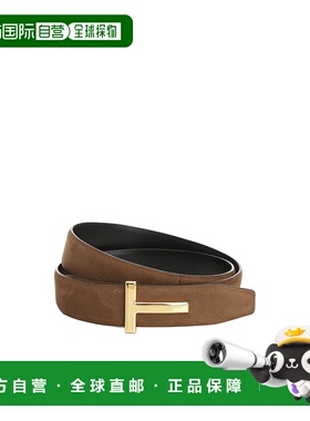 1h可退 TOM FORD 男士腰带 TB224LCL449G1E041 AW2025 棕色