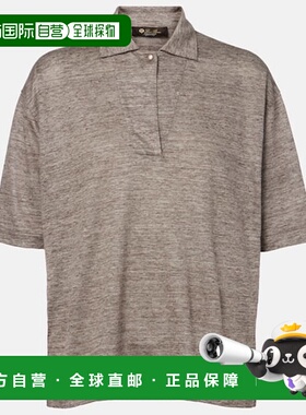 1h可退 潮奢 Loro Piana 诺悠翩雅 女士 Gargano 亚麻Polo衫