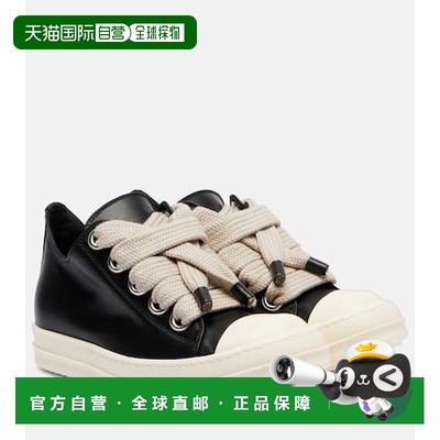 1h可退 潮奢 rick owens 瑞克 欧文斯 女士 Jumbolace 皮质运动鞋