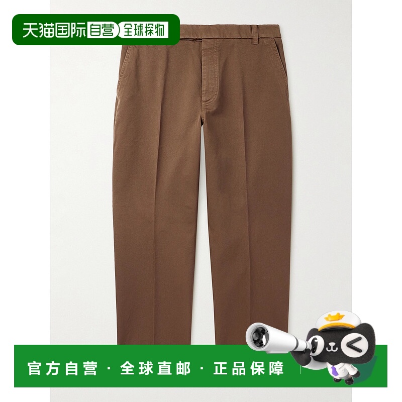 1h可退 潮奢 Thom Browne 汤姆 布朗 男士 腰带环休闲裤 MTU335WF