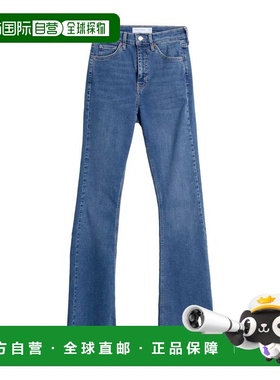 潮奢 Topshop 女士 牛仔长裤 blue蓝色 舒适时尚