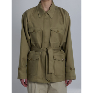 Shop Frankie The JAFS22031430SAGE Kelia 夹克 女士 潮奢