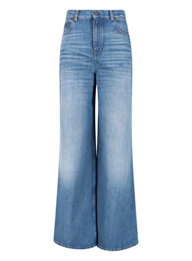 CHLO&Eacute; 女士牛仔裤 26SDP0225240R SS2026 蓝色直筒裤