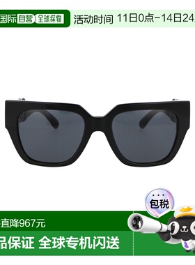 1h可退 VERSACE 女士太阳镜 0VE4409GB187 CO 黑色 0VE4409范思哲