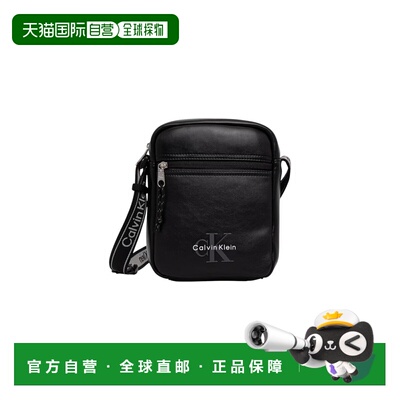 1h可退 CALVIN KLEIN 男士斜挎包 LV04D3418GUB1 AW2026 黑色