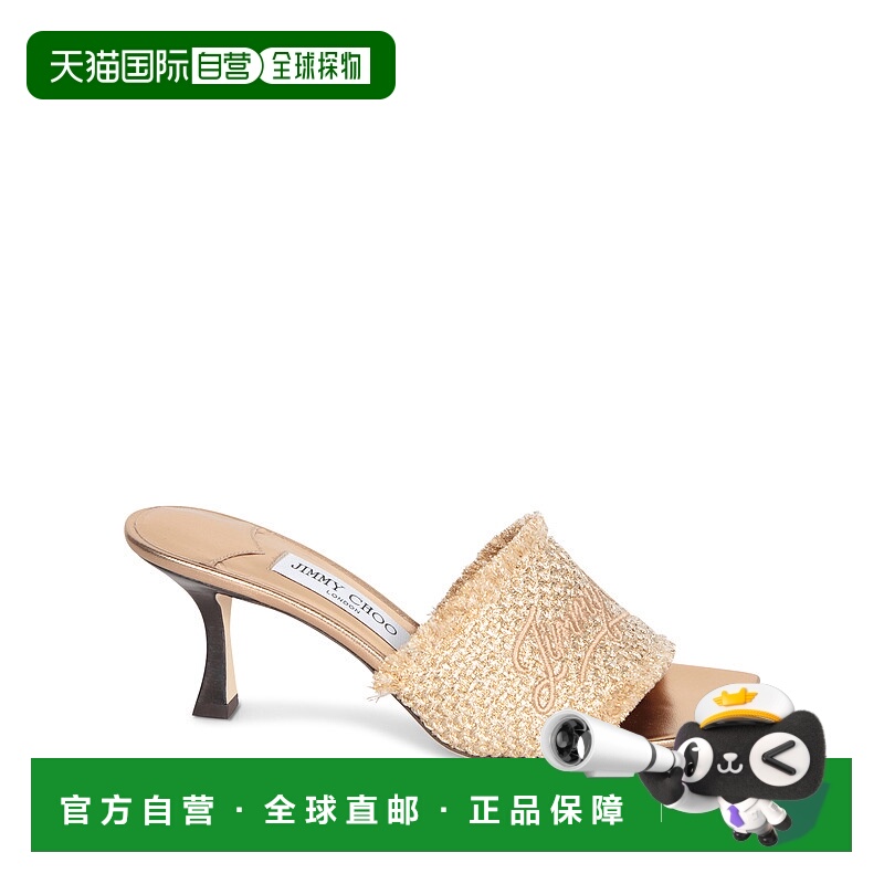 JIMMY CHOO女士凉鞋J000174565GOLDDARK