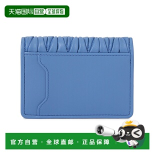 1h可退 潮奢 Miu Miu 缪缪 女士 天蓝纳巴革卡套 5MC103AFPP