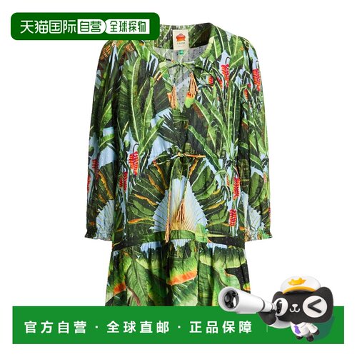 FARM RIO 女士 短款连衣裙 green绿色 舒适时尚