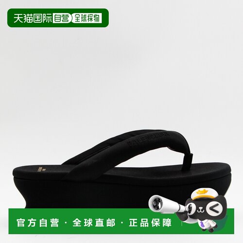 BALENCIAGA 女士拖鞋 869909W0WM01000 SS2026巴黎世家黑色凉鞋