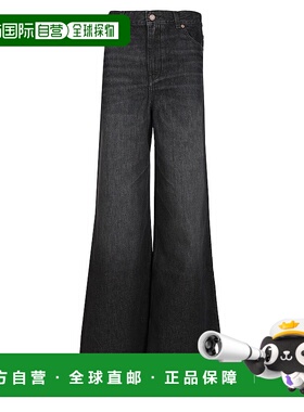 CHLOÉ 女士牛仔裤 CH25ADP02156075 AW2025 黑色 Wide-leg jeans