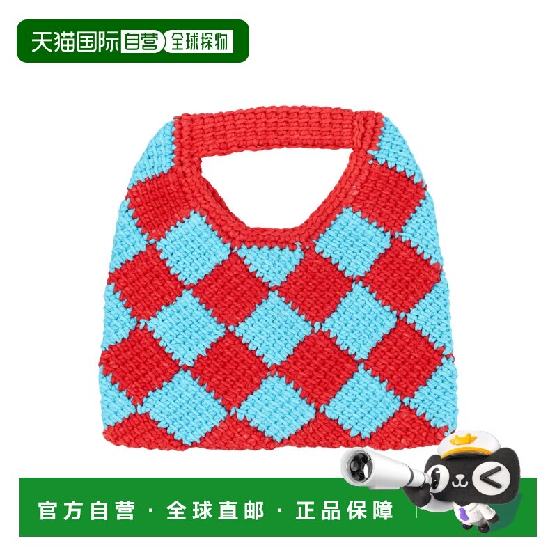 MARNI 女童包袋 M00995M00RP0M430 SS2024 红色 编织手提包单肩包图片