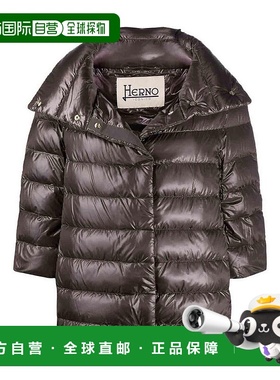 HERNO 女士外套 PI0043DIC12017Z8800 AW2025 黑色羽绒服
