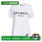潮奢 舒适时尚 Balmain 女士 1h可退 white白色 巴尔曼 T恤