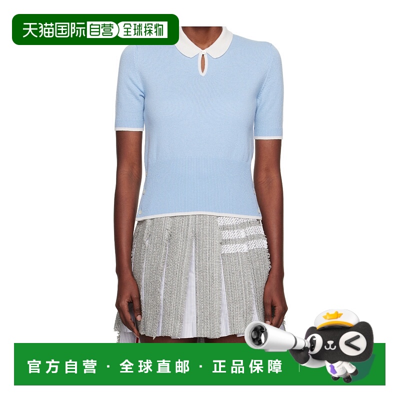 1h可退 THOM BROWNE 女士针织衫 FKP122AY2001472 AW2025羊绒