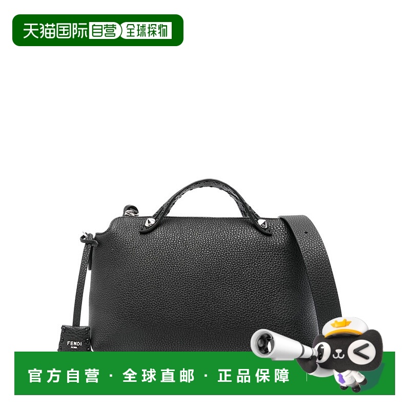 1h可退 FENDI 女士斜挎包 8BL155ASU2F0GXN CO 黑色单肩包手提包