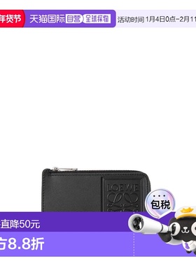 LOEWE 男士钱包 C565Z40X051100 CO 黑色 Calfskin Card Holder W