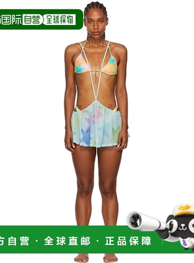 1h可退 潮奢 Collina Strada 女士 独家发售橙色印花比基尼 XX212