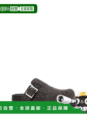 LOEWE 男士拖鞋 M816V29X12DARKBROWN SS2025 棕色