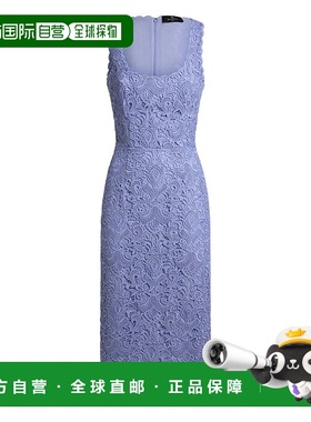 1h可退 ETRO 女士连衣裙 WRHA0412AV744F0203 AW2025 蓝色 翻领无