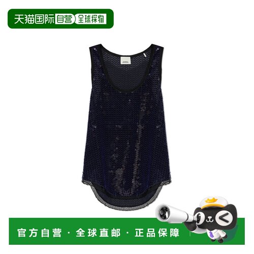 ISABEL MARANT 女士背心吊带 HT0873FAD2J11IMIDNIGHT