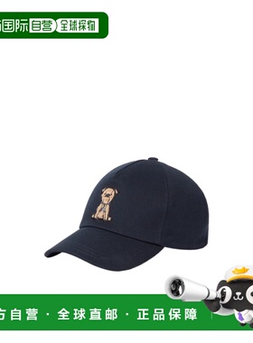 FENDI 男士帽子 FXQ133AVPMF0QB0 SS2026 黑色 帆布棒球帽