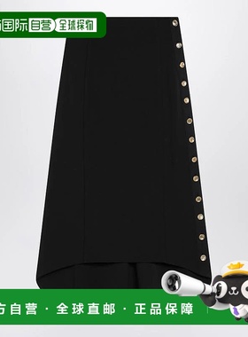 GIVENCHY 女士半身裙 BW40XQ4ZPGQGIV001 SS2025黑色A字裙长裙