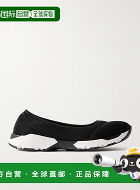 1h可退 潮奢 Staud 女士 Gino 拼接氯丁橡胶芭蕾舞鞋 F25S7001NEB