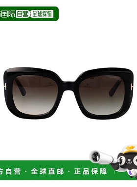 1h可退 TOM FORD 女士太阳镜 FT122001B SS2025 黑色 CARLA-02