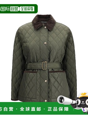 BURBERRY 女士外套 8110377C1748 AW2025 绿色 Burberry Jackets