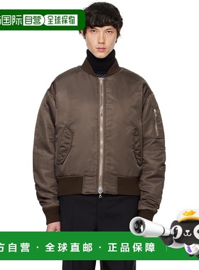1h可退 潮奢 OFFICINE GÉNÉRALE 男士 棕色 Juno 飞行员夹克 W24M
