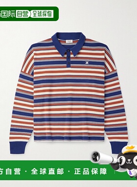 1h可退 潮奢 Celine 思琳 男士 长袖Polo衫 RY0BK886Z男装