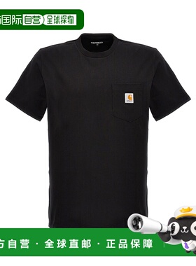 CARHARTT WIP 男士T恤 I03043489XX AW2025 黑色 'Pocket' t-shir