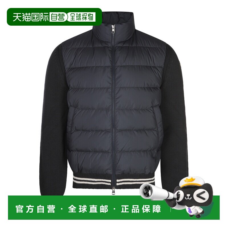MONCLER 男士针织毛衣 J20919B00001M1509779 CO 蓝色
