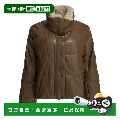 Brunello Cucinelli 布内罗 古奇拉利 女士 带里衬毛羊皮夹克 MPC