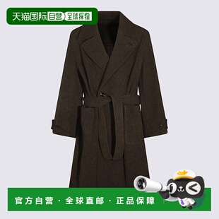 LEMAIRE 男士大衣 CO1135LF504GR678 AW2025 深卡其布色外套男装