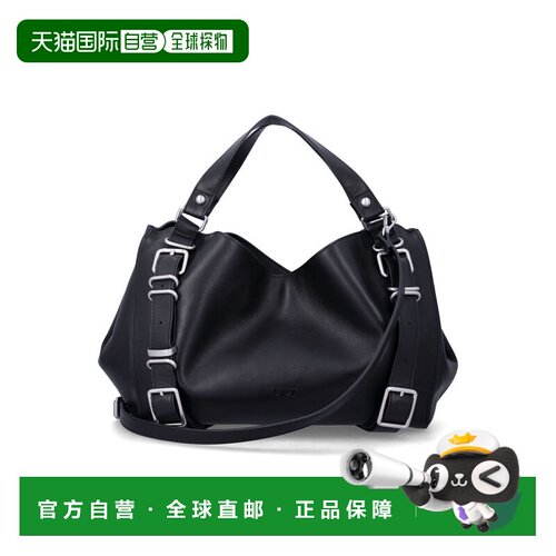 1h可退 DIESEL 男士单肩包 X10926P9498T8013 AW2026 黑色 D-One