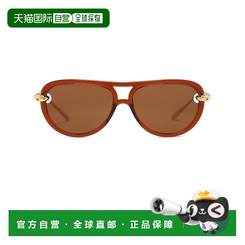1h可退 潮奢 Bottega Veneta 葆蝶家 女士 New 打结飞行员醋纤镀