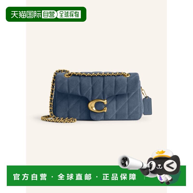1h可退 COACH 女士斜挎包 100163915117000 CO 深蓝色 Crossbody