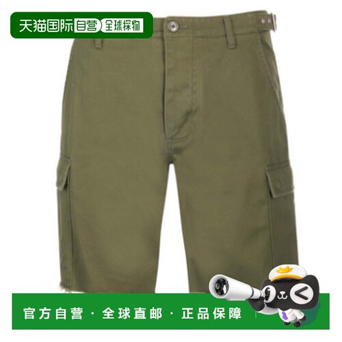 CELINE 男士短裤 2Z383403E31GR SS2025 绿色 Celine shorts with