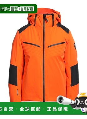 潮奢 Ea7 男士 夹克 orange橙色 舒适时尚