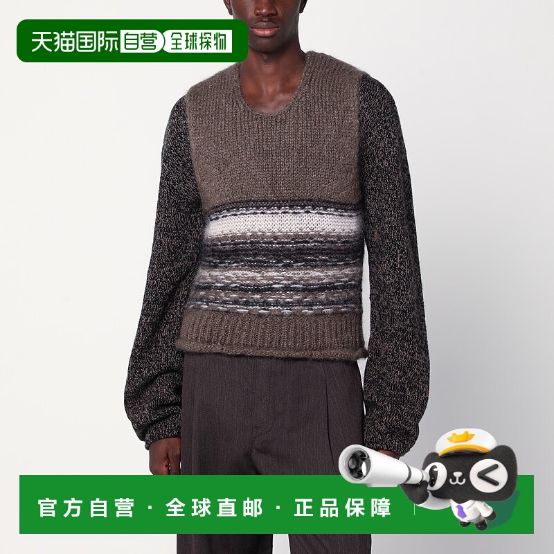 1h可退 潮奢 Our Legacy 男士 棕色马海毛羊毛夹克 M4253PBCOBL