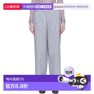 1h可退 潮奢 Baserange 女士 蓝色 Claude 长裤 PACLOCSP26休闲裤