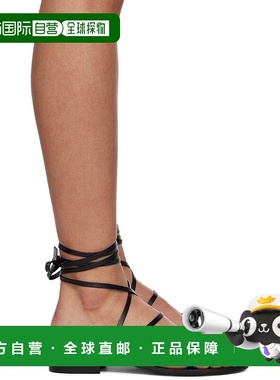 1h可退 潮奢 Ancient Greek Sandals 女士 黑色 Hara 凉鞋 HaraHe