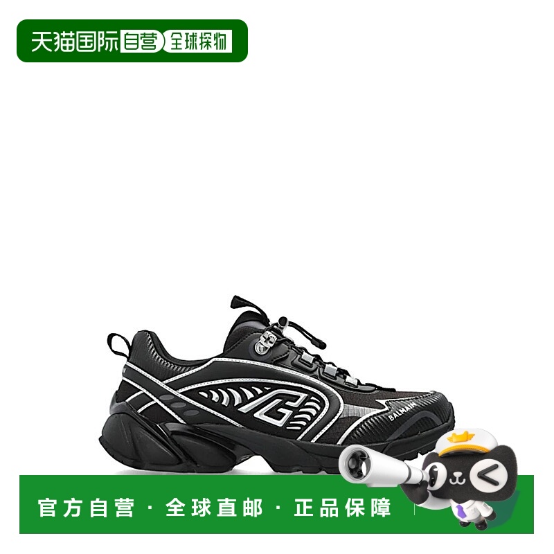 1h可退 BALMAIN 男士运动鞋 EM1VI357NERO SS2025 黑色 BALMAIN S