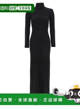 1h可退 TOM FORD 女士连衣裙 ACK502YAX437LB999 AW2024 黑色长裙