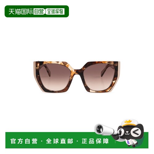 PRADA 女士太阳镜 0PR15WS001R0A6 CO 棕色 Sunglasses `15WS`