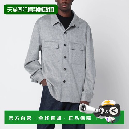 ZEGNA 男士夹克 SOT6BUIV46A4001 AW2026 灰色 Gr【付后1h可退】